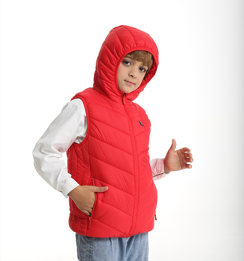 ZITY Boy's 6-15 Years Old Three-speed adjustment Heated Vest-MTZ01