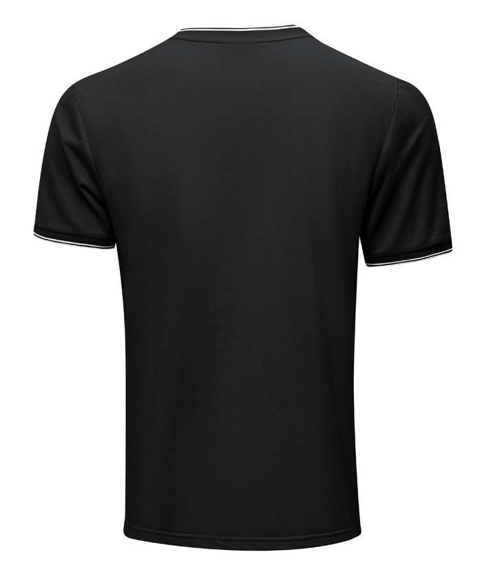 ZITY Men's Button Up Casual Neck T-Shirt-CUMSS01737