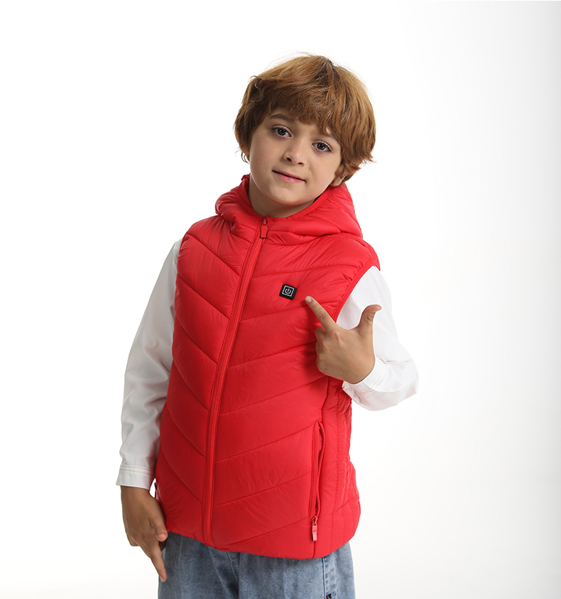 ZITY Boy's 6-15 Years Old Three-speed adjustment Heated Vest-MTZ01