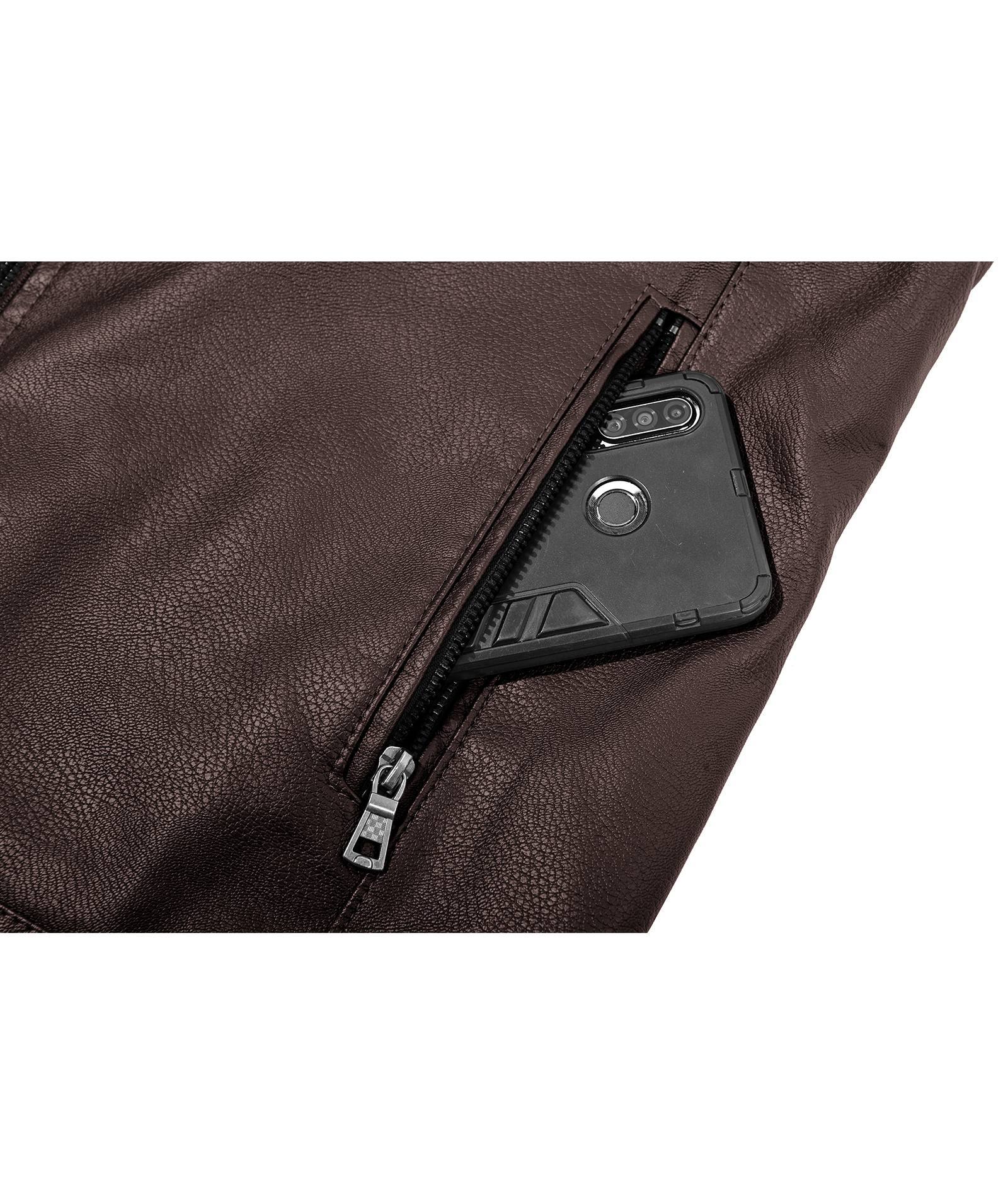 ZITY Men's Long Sleeve Full Zipper Casual Jacket-ZPK007126