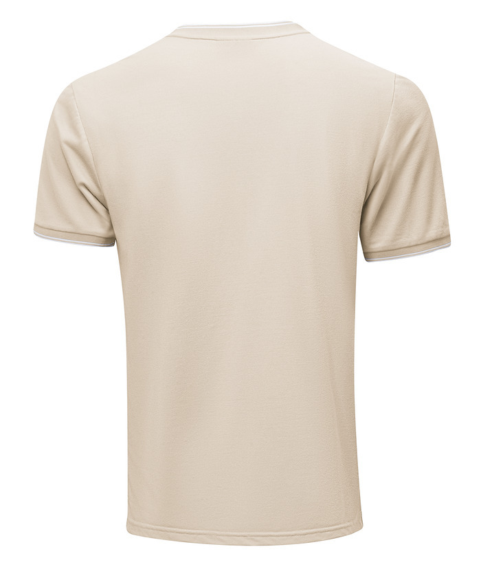 ZITY Men's Button Up Casual Neck T-Shirt-CUMSS01737