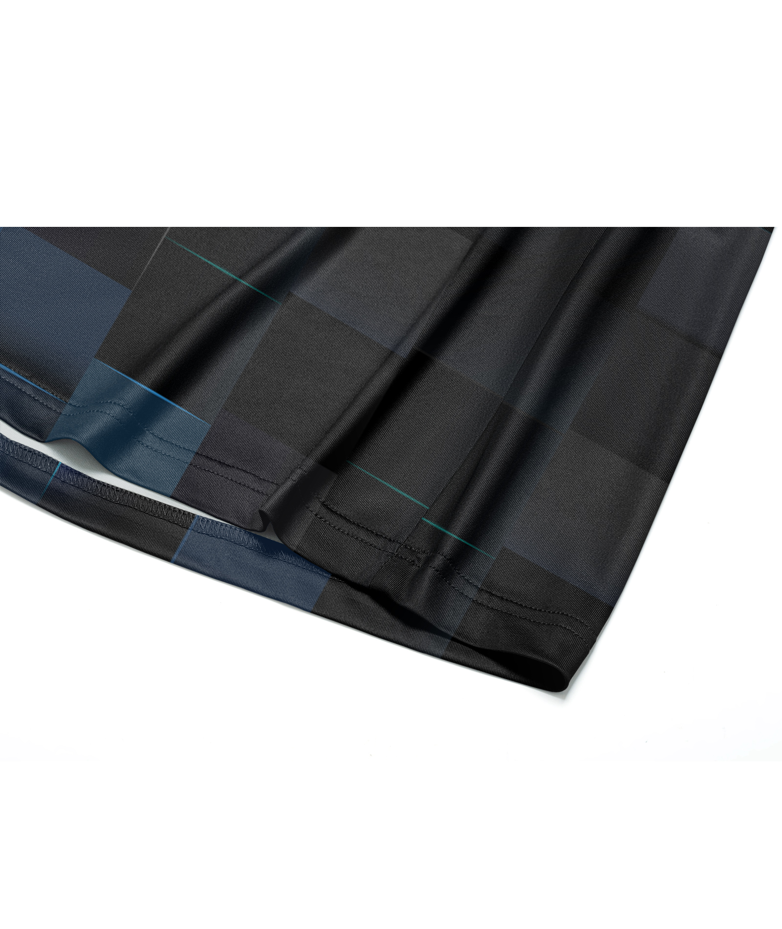 ZITY Men's Dri Fit Geometric Black Polo Shirt-CFMPO00086