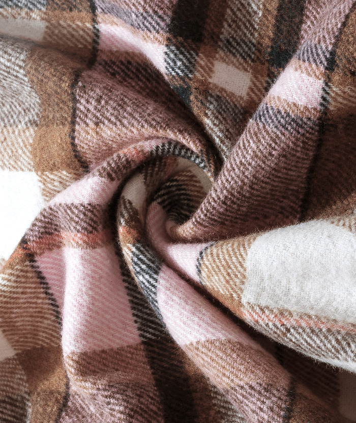 ZITY Kid's Stylish Plaid Lapel Tweed Shirt Autumn Winter Long Sleeve Coat-ZPK006210 | Zitysports