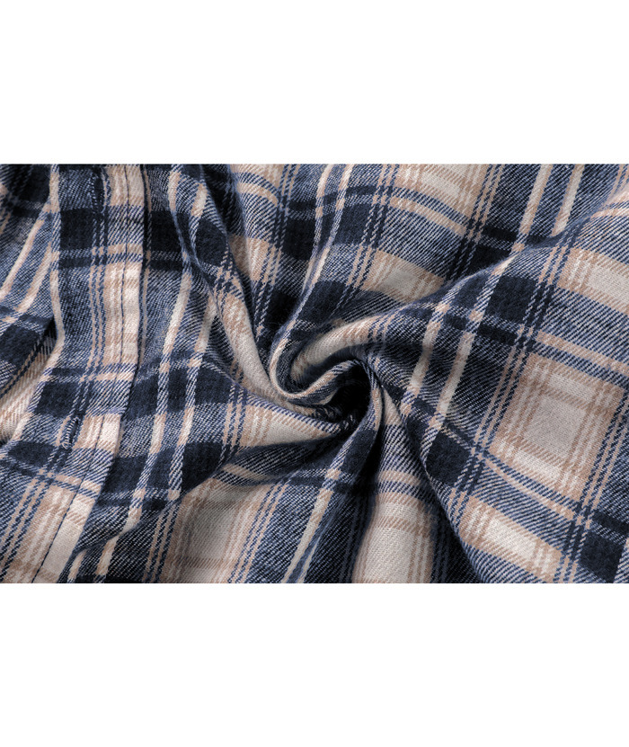 ZITY Men's Plaid Hooded Long Sleeve Button Down Flannel Shirt-ZPK000014 | Zitysports
