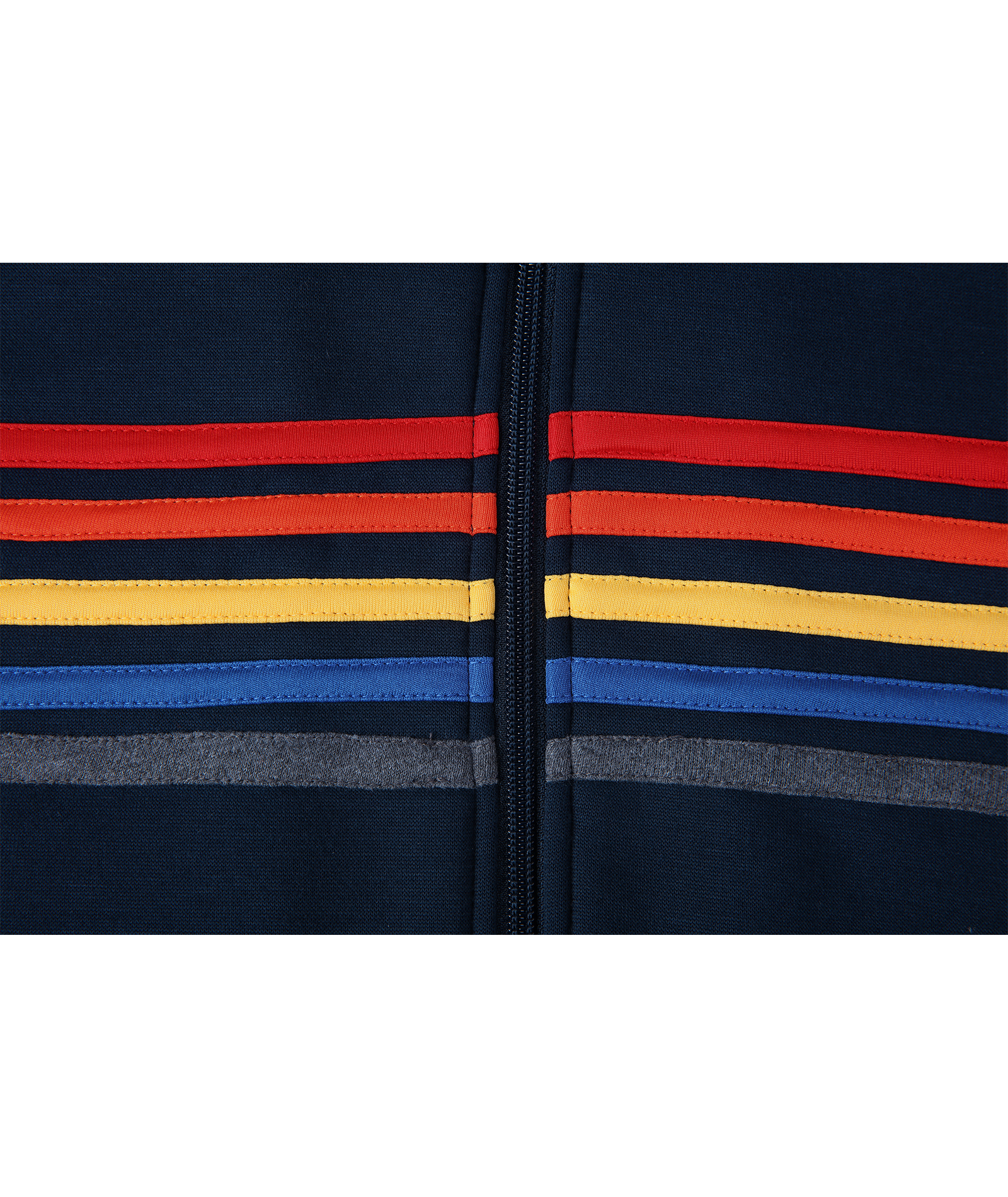 ZITY Women's Long Sleeve Striped Fleece Hoodie-CUWFH01386