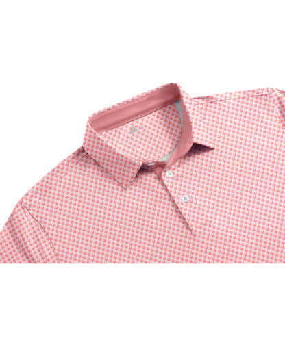 ZITY Men's 3 Button Slim Fit Polo Shirt-CUMPO05189