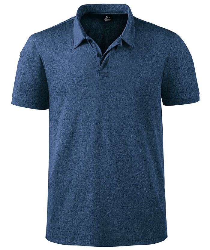 ZITY Men's Tactical Polo Shirt Short Sleeve Army Combat Dry Fit Golf-ZPK001063 | Zitysports