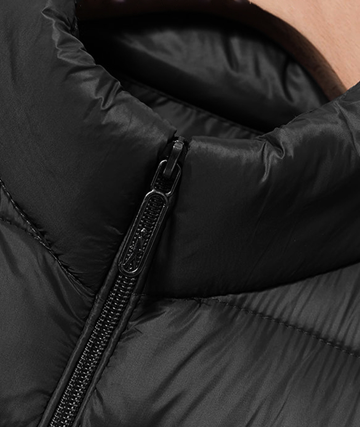 ZITY Men's Full Zipper XL-7XL Puffer Jacket-DUMCO05563