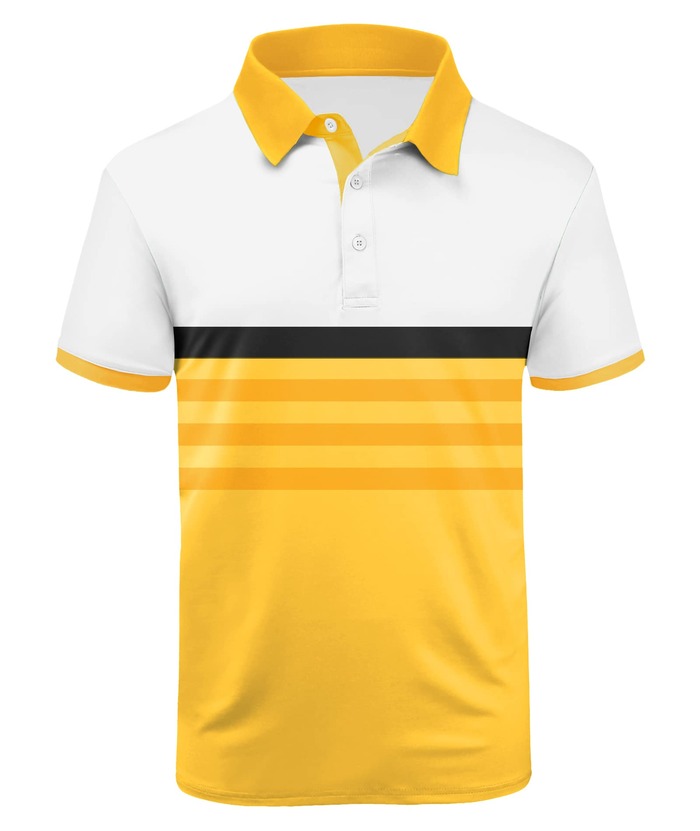 ZITY Men's Turndown Neck Spring Summer Slim Fit Polo Shirt-ZPK000869 | Zitysports