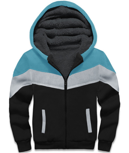ZITY Boy's Collar Fleece Zip Up Hoodie-ZPK005858 | Zitysports