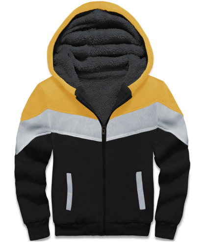 ZITY Boy's Collar Fleece Zip Up Hoodie-ZPK005858 | Zitysports