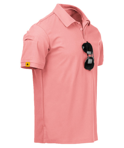 ZITY Men's Oversized Short Sleeve Sports Golf Tennis Polo Shirt-ZPK007196|Zitysports