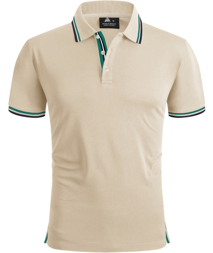 ZITY Men's Slim Fit Sports Golf Tennis Quick Dry Polo Shirt-ZPK001207 | Zitysports