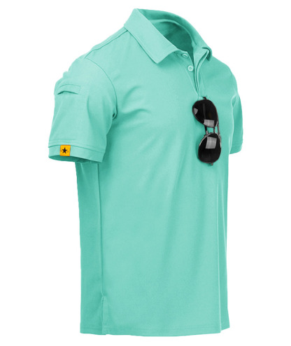 ZITY Men's Oversized Short Sleeve Sports Golf Tennis Polo Shirt-ZPK007196|Zitysports