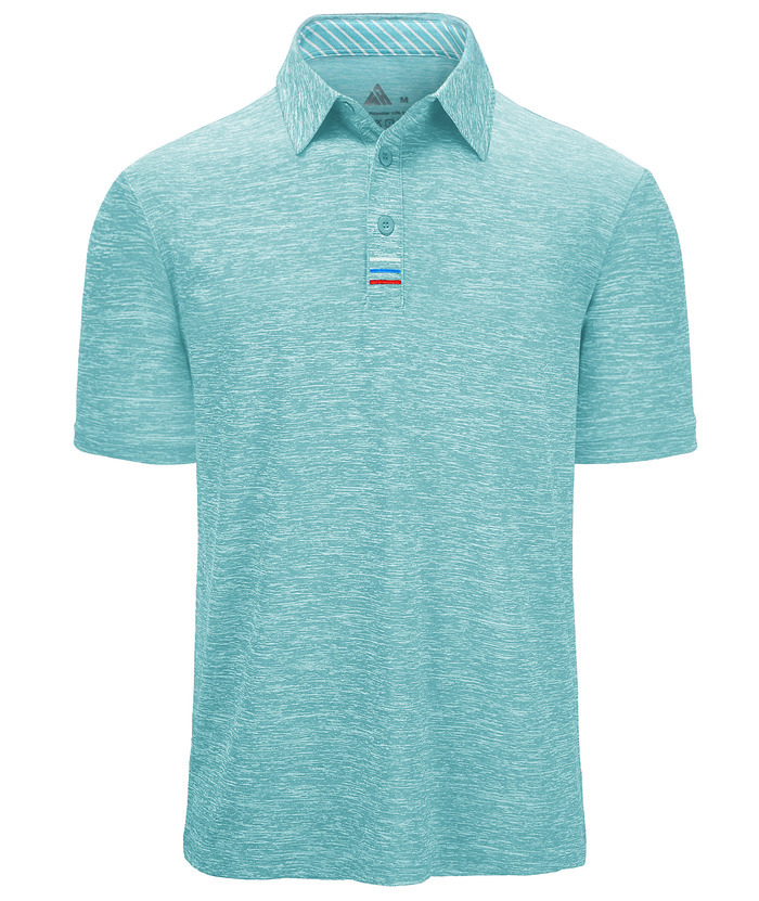 ZITY Men's Golf Sports Polo Short Sleeve Athletic Tennis Shirt-ZPK000671