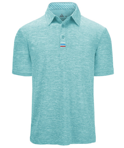 ZITY Men's Golf Sports Polo Short Sleeve Athletic Tennis Shirt-ZPK000671