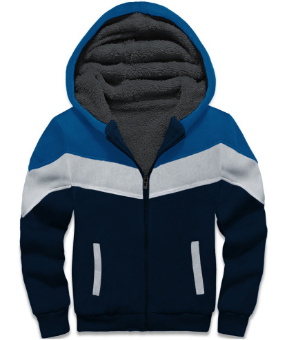 ZITY Boy's Collar Fleece Zip Up Hoodie-ZPK005858 | Zitysports
