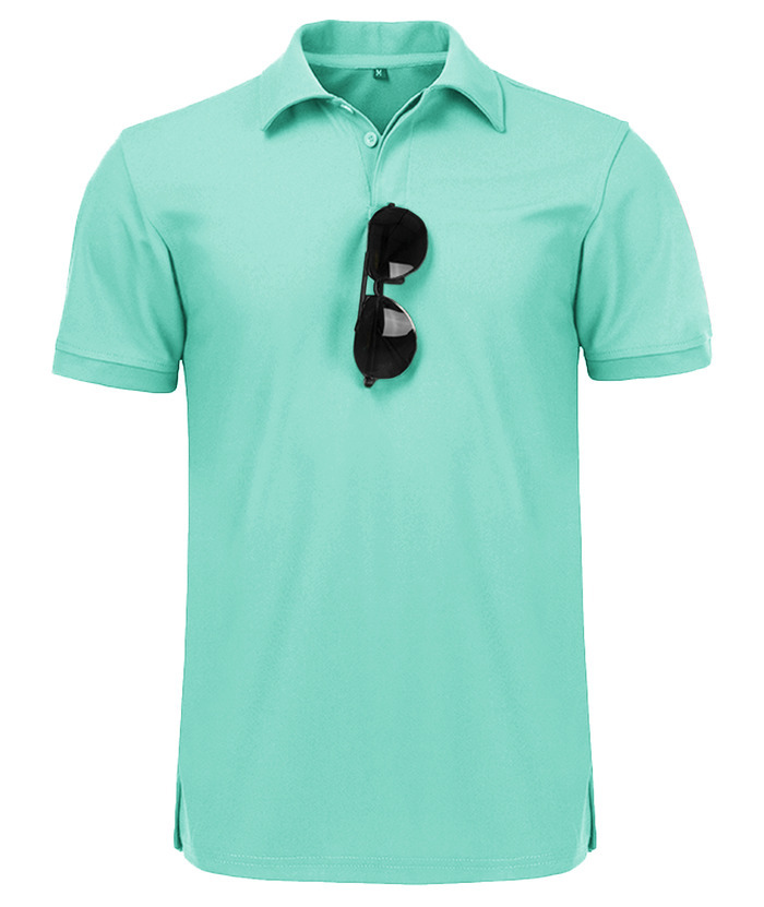 ZITY Men's Oversized Short Sleeve Sports Golf Tennis Polo Shirt-ZPK007196|Zitysports