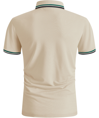 ZITY Men's Slim Fit Sports Golf Tennis Quick Dry Polo Shirt-ZPK001207 | Zitysports