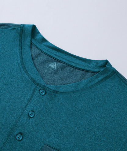 ZITY Men's Slim Fit Chest Pocket Summer T-Shirt-CUMSS01279