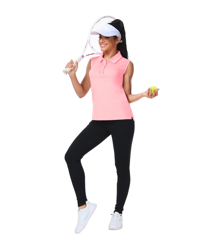 ZITY Women's Sleeveless UPF 50+ Sun Protection Golf Shirt-ZPK008259 | Zitysports