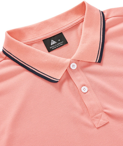 ZITY Men's Solid Color Slim Fit Golf Polo Shirt-CUMPO02668