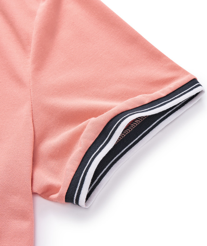 ZITY Men's Solid Color Slim Fit Golf Polo Shirt-CUMPO02668