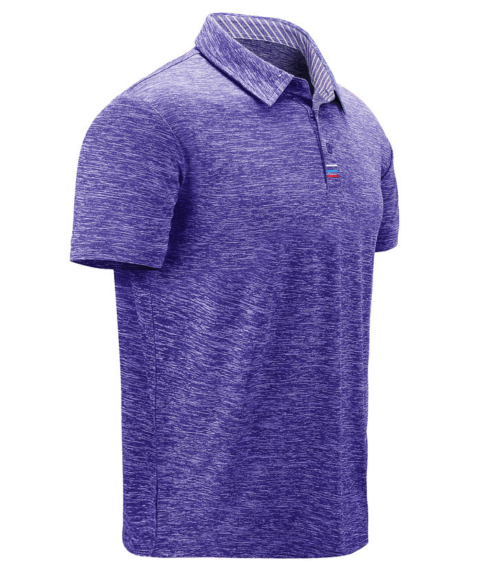 ZITY Men's Golf Sports Polo Short Sleeve Athletic Tennis Shirt-ZPK000671|Zitysports