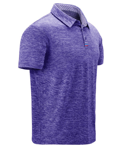 ZITY Men's Golf Sports Polo Short Sleeve Athletic Tennis Shirt-ZPK000671|Zitysports