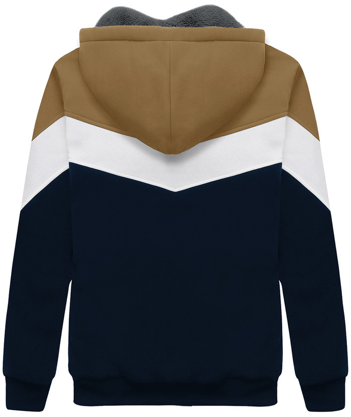 ZITY Boy's Collar Fleece Zip Up Hoodie-ZPK005858 | Zitysports