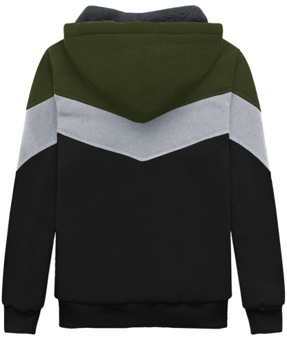 ZITY Boy's Collar Fleece Zip Up Hoodie-ZPK005858 | Zitysports