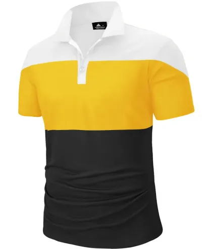 ZITY Men's Slim Fit Crash Color Polo Shirt-ZPK001215