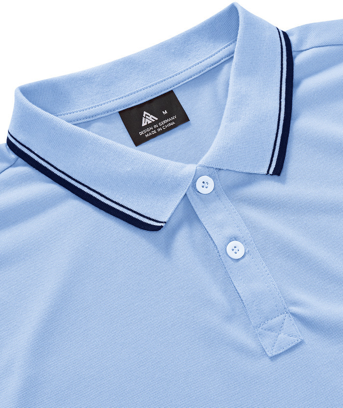 ZITY Men's Solid Color Slim Fit Golf Polo Shirt-CUMPO02668