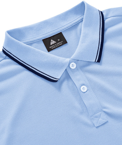 ZITY Men's Solid Color Slim Fit Golf Polo Shirt-CUMPO02668