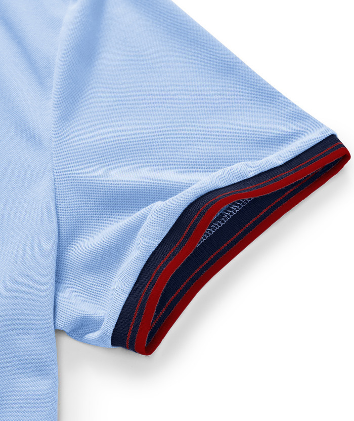 ZITY Men's Solid Color Slim Fit Golf Polo Shirt-CUMPO02668