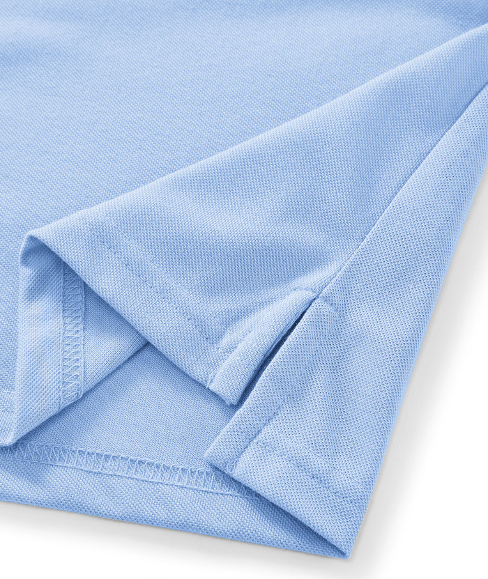 ZITY Men's Solid Color Slim Fit Golf Polo Shirt-CUMPO02668