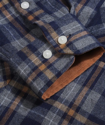 ZITY Men's Plaid Button Up Shirt with Flap Pocket Spring Fall Top-ZPK006565 | Zitysports