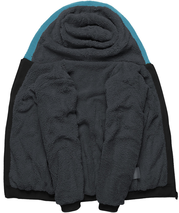 ZITY Boy's Collar Fleece Zip Up Hoodie-ZPK005858 | Zitysports