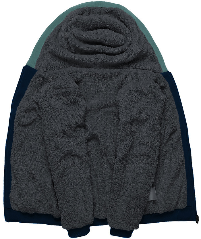 ZITY Boy's Collar Fleece Zip Up Hoodie-ZPK005858 | Zitysports