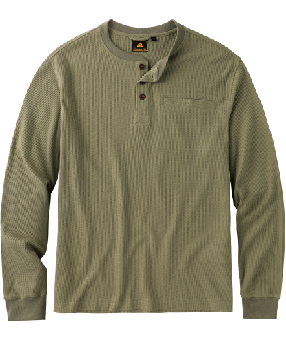 ZITY Men's Button Up Long Sleeve Slim Fit Henley Shirt-CUMLS03492