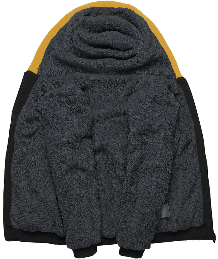 ZITY Boy's Collar Fleece Zip Up Hoodie-ZPK005858 | Zitysports