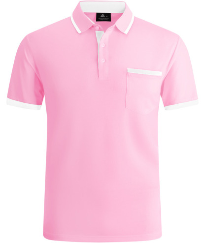 ZITY Men's Slim Fit Sports Short Sleeved with Pocket Polo Shirt-ZPK007922 | Zitysports