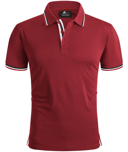 ZITY Men's Slim Fit Sports Golf Tennis Quick Dry Polo Shirt-ZPK001207 | Zitysports