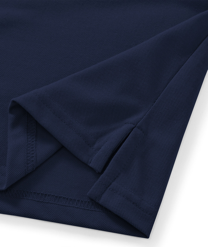 ZITY Men's Solid Color Slim Fit Golf Polo Shirt-CUMPO02668