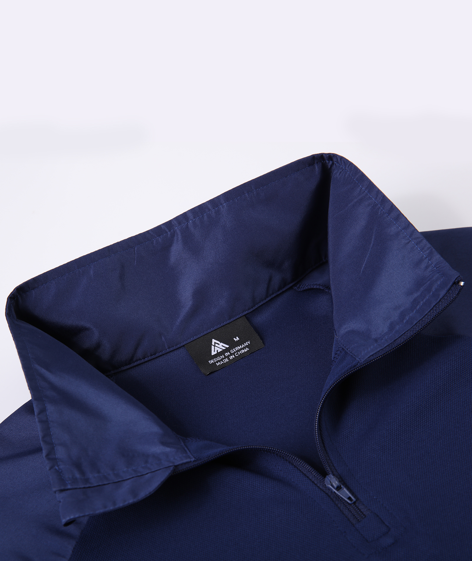 ZITY Men's Quarter Zip Up Long Sleeve Polo Shirt-CFMPO00042