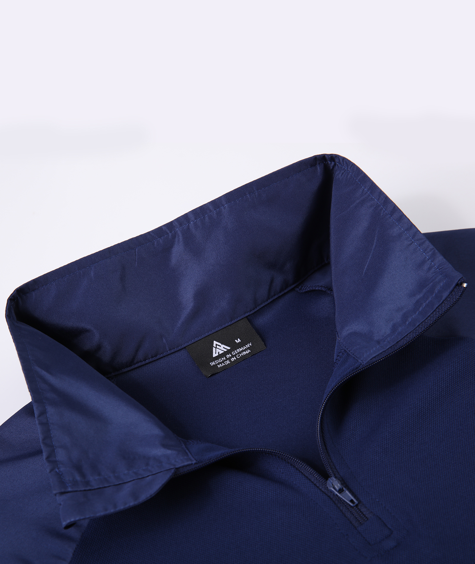 ZITY Men's Quarter Zip Up Long Sleeve Polo Shirt-CFMPO00042