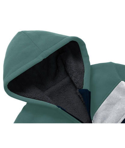 ZITY Boy's Collar Fleece Zip Up Hoodie-ZPK005858 | Zitysports