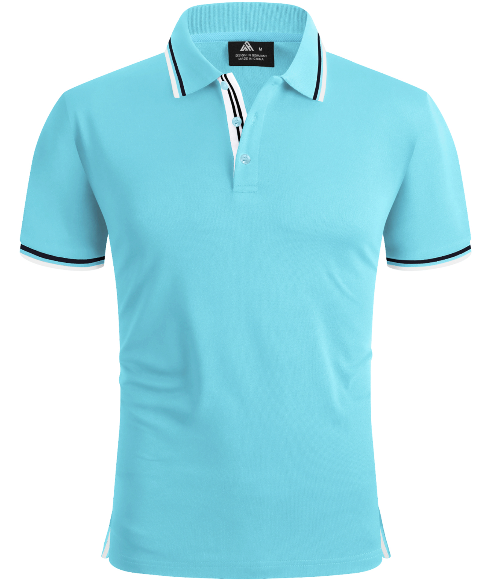 ZITY Men's Slim Fit Sports Golf Tennis Quick Dry Polo Shirt-ZPK001207 | Zitysports