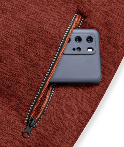 ZITY Men's Warm Fleece Solid Color Casual Zip Up Hoodie-ZPK005323 | Zitysports