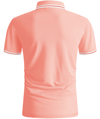 ZITY Men's Slim Fit Sports Golf Tennis Quick Dry Polo Shirt-ZPK001207 | Zitysports